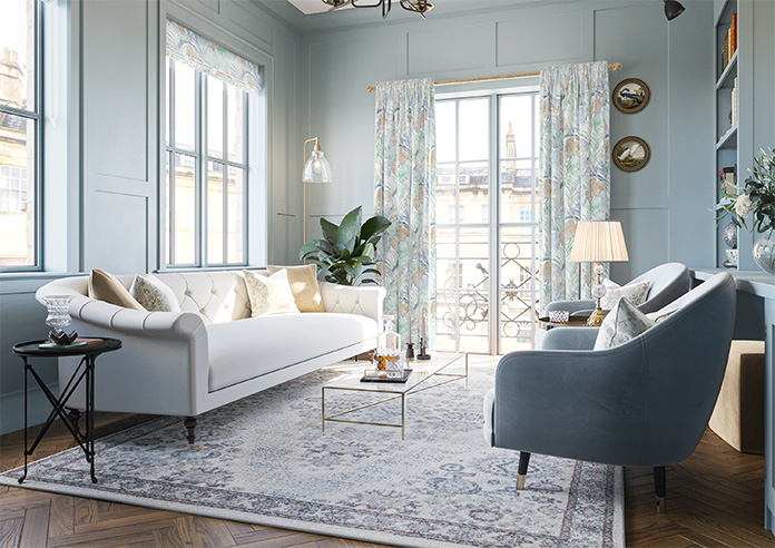 Los Angeles Velvet, Eden - Made to Measure Curtain - Image 8